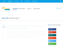 Tablet Screenshot of fdp-ilmkreis.de